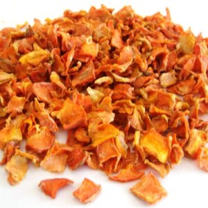 Cà rốt sau sơ chế sấy khô